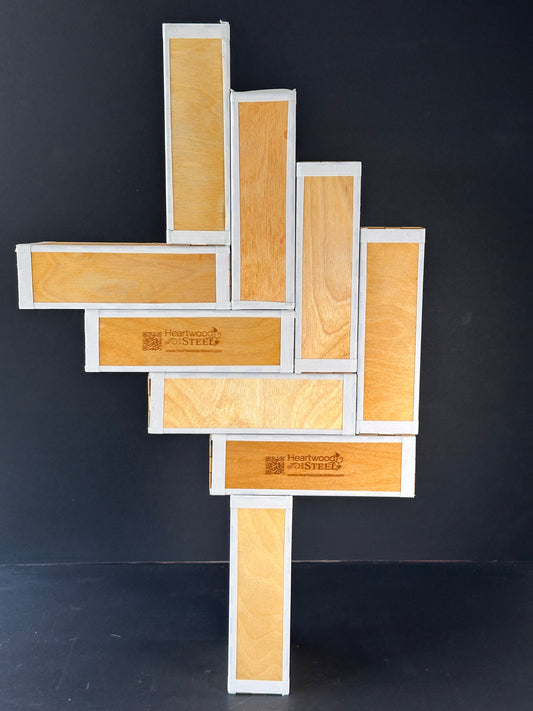 Stacking cigar boxes