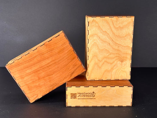 Laser Cut Cigar Boxes for Juggling